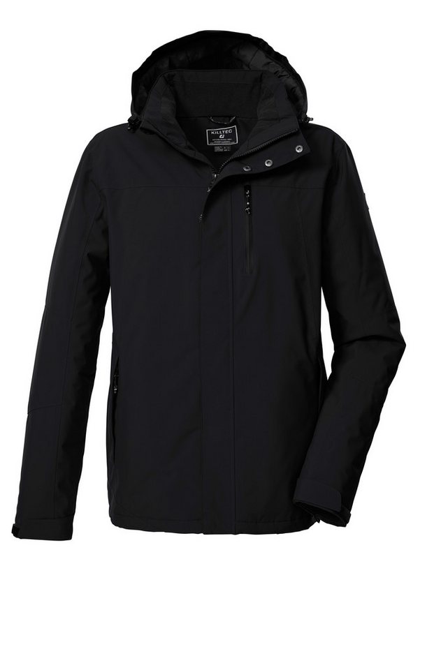 Killtec Outdoorjacke KOW 90 MN JCKT mit verstellbarer und abnehmbarer Kapuze, atmungsaktiv Bild 2