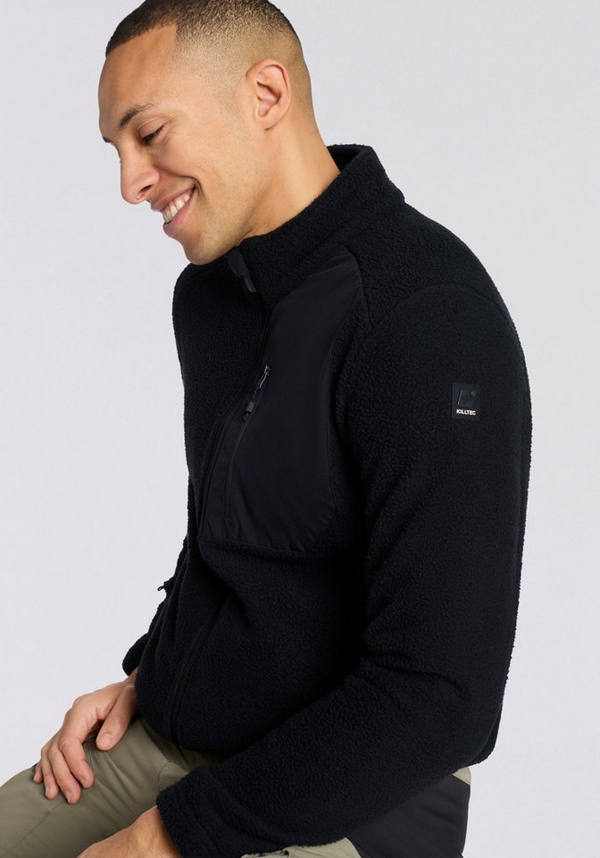 Killtec Outdoorjacke KOW 90 MN JCKT mit verstellbarer und abnehmbarer Kapuze, atmungsaktiv Bild 3
