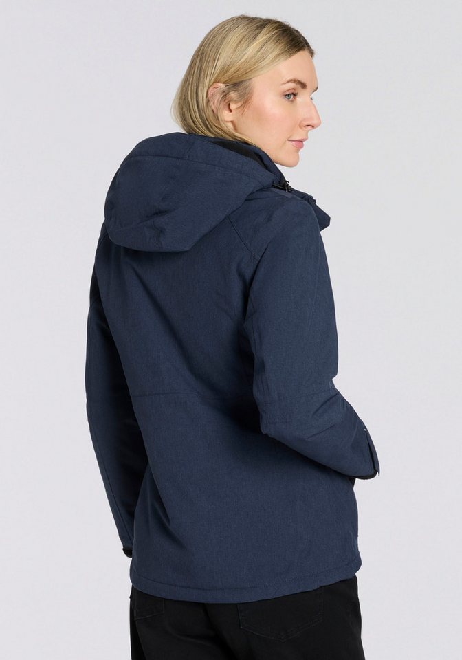 Killtec Outdoorjacke KOW 37 WMN JCKT mit abnehmbarer Kapuze, wasserdicht, winddicht, atmungsaktiv