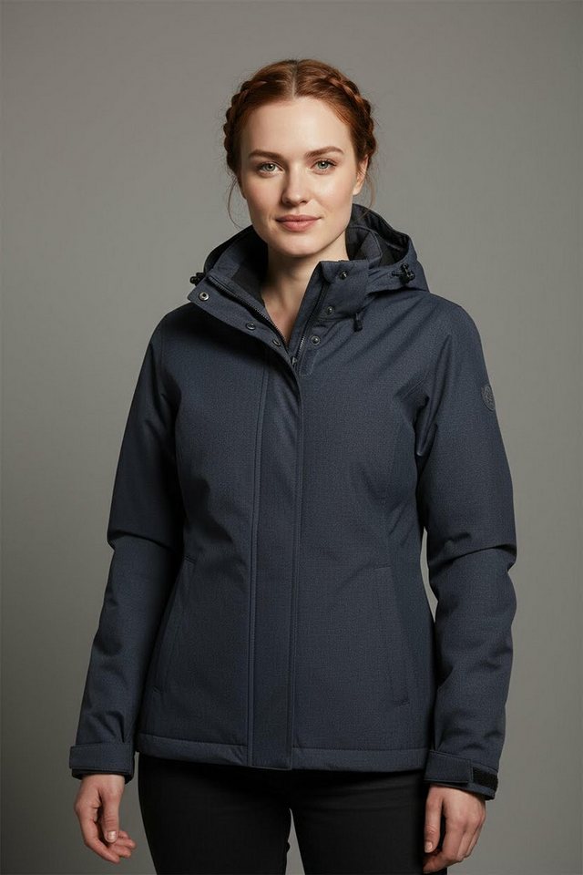 Killtec Outdoorjacke KOW 37 WMN JCKT mit abnehmbarer Kapuze, wasserdicht, winddicht, atmungsaktiv Bild 2