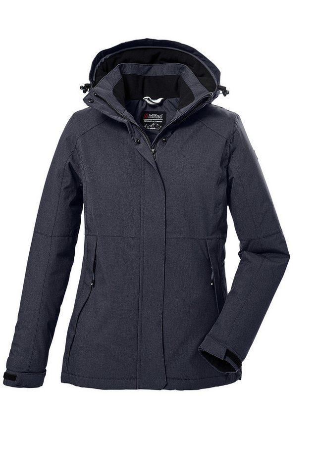 Killtec Outdoorjacke KOW 37 WMN JCKT mit abnehmbarer Kapuze, wasserdicht, winddicht, atmungsaktiv Bild 3