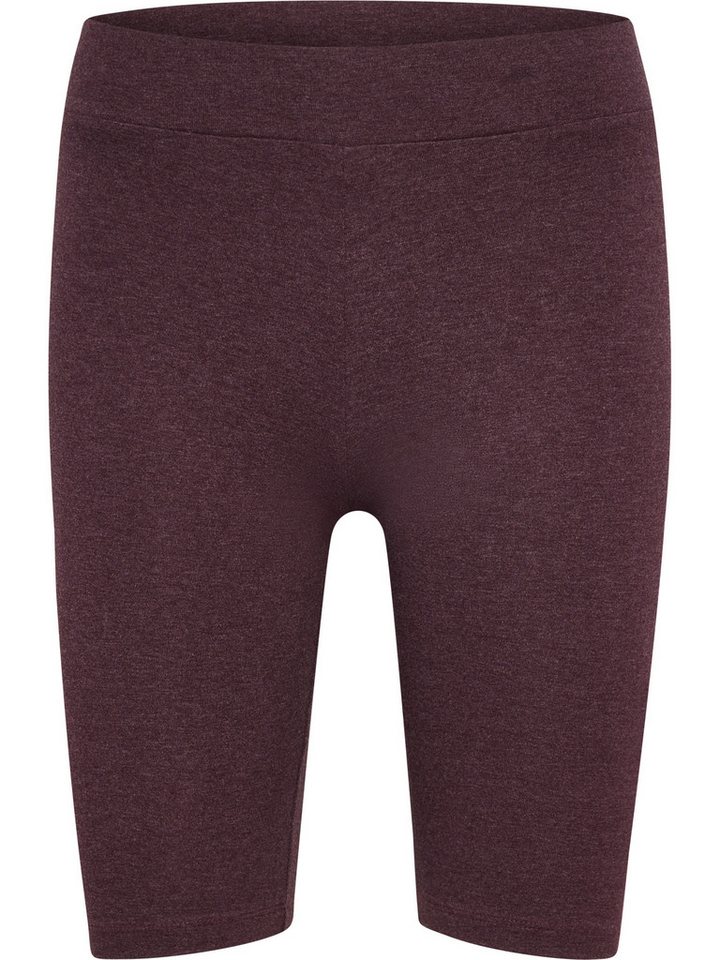 hummel Trainingstights HMLPULSE LOGO MW SHORT TIGHTS atmungsaktiv, mit Elasthan-Anteil, schnell trocknend Bild 4