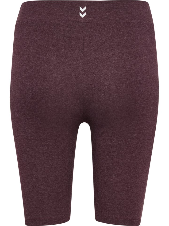 hummel Trainingstights HMLPULSE LOGO MW SHORT TIGHTS atmungsaktiv, mit Elasthan-Anteil, schnell trocknend Bild 5
