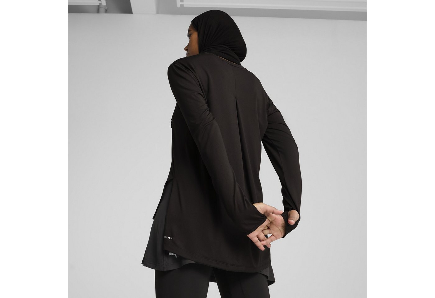 PUMA Trainingsshirt MODEST Oversized Longsleeve Damen