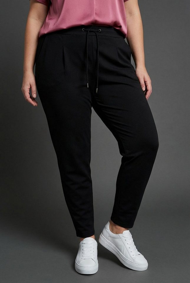 Laura Scott CURVE Jogger Pants Große Größen im sportiven Look aus formstabilem, elastischem Stoff Bild 2