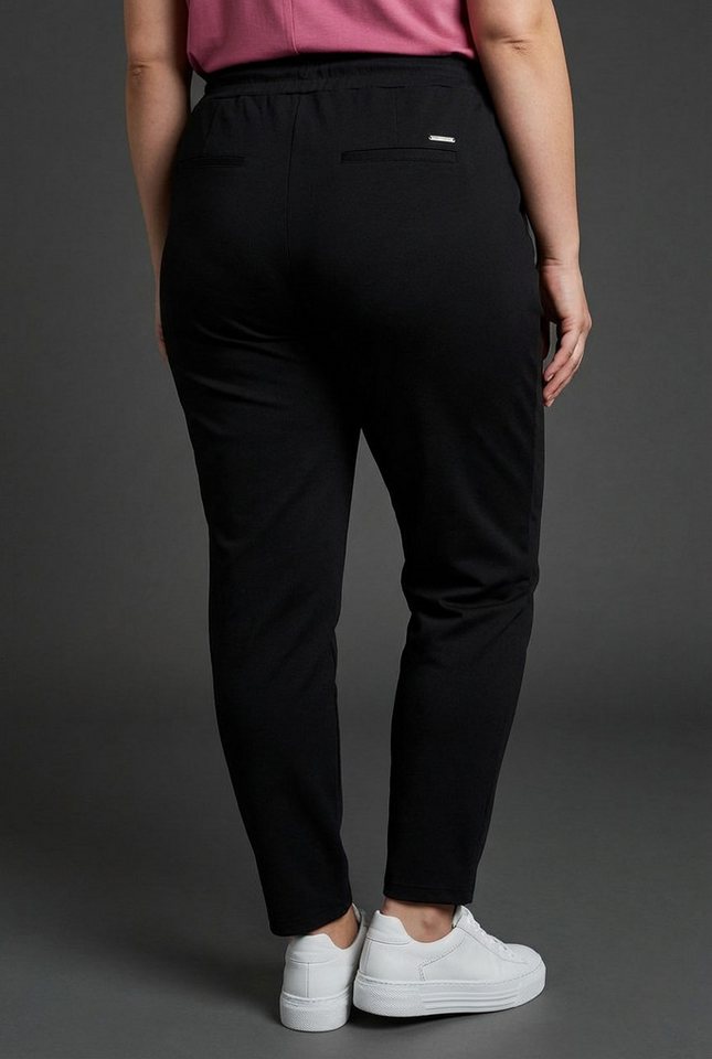 Laura Scott CURVE Jogger Pants Große Größen im sportiven Look aus formstabilem, elastischem Stoff Bild 3