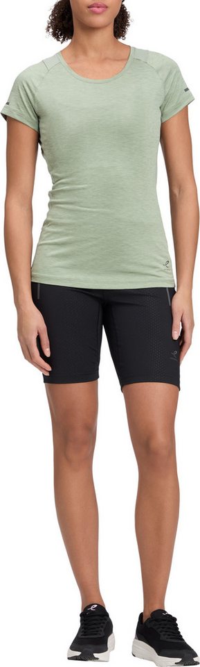 Energetics Laufshirt Da.-T-Shirt Evii SS W mit reflektierenden Details, atmungsaktiv, schnell trocknend