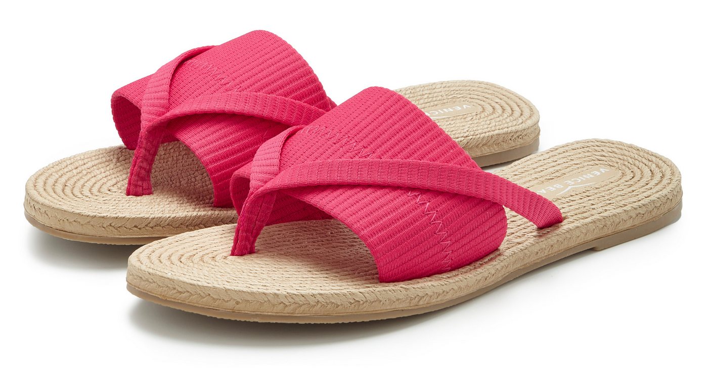 Venice Beach Badepantolette, Badelatsche, Badezehentrenner, Sandale, Mule Badeschuh NEU Pantolette, Zehentrenner mit wasserabweisender und leichter Sohle Bild 3