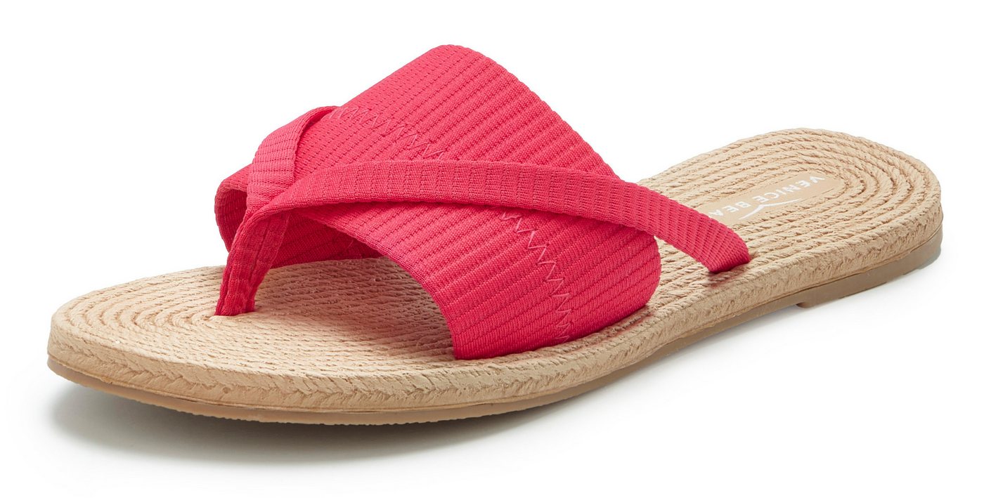 Venice Beach Badepantolette, Badelatsche, Badezehentrenner, Sandale, Mule Badeschuh NEU Pantolette, Zehentrenner mit wasserabweisender und leichter Sohle Bild 4