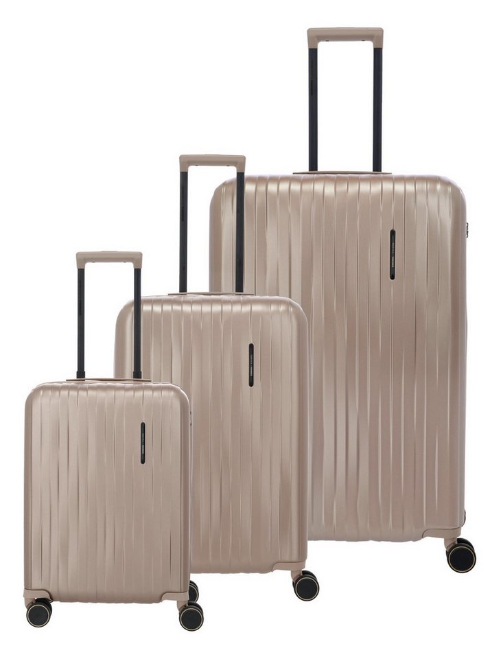 travelite Trolleyset BARBARA NOVELTY 3-teilig Hartschale, 4 Rollen, (Set, 3 tlg), Volumenerweiterung – stilvolles Reisegepäck Bild 2