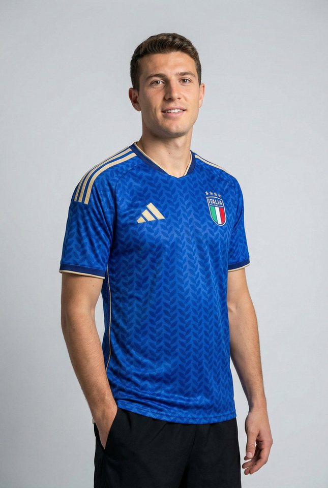 adidas Performance Fußballtrikot FIGC H JSY für Jugendliche, mit Climacool Technologie, atmungsaktiv Bild 4