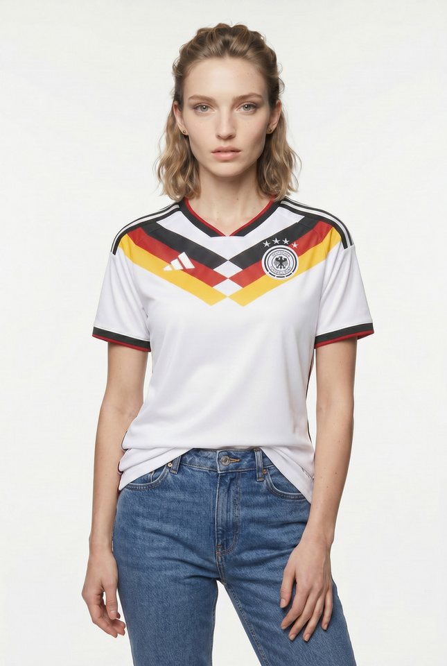 adidas Performance Fußballtrikot DFB H JSY W mit Climacool Technologie, Doppelstrick-Konstruktion