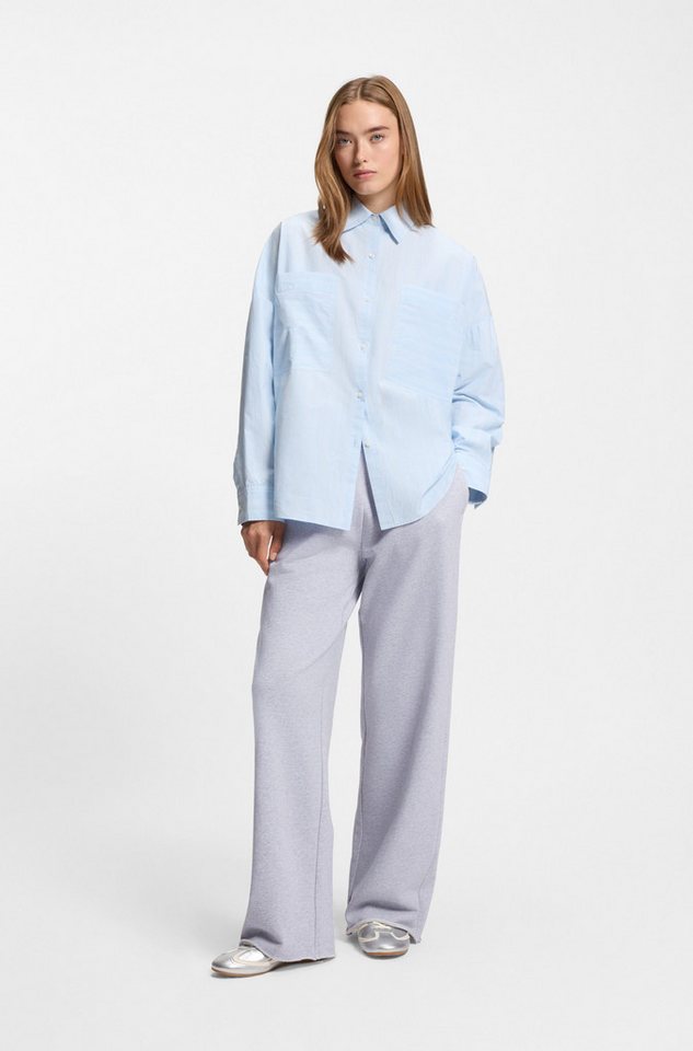HUGO Jogger Pants Nuwaist mit Raw Cut Hem, weites Bein Bild 4