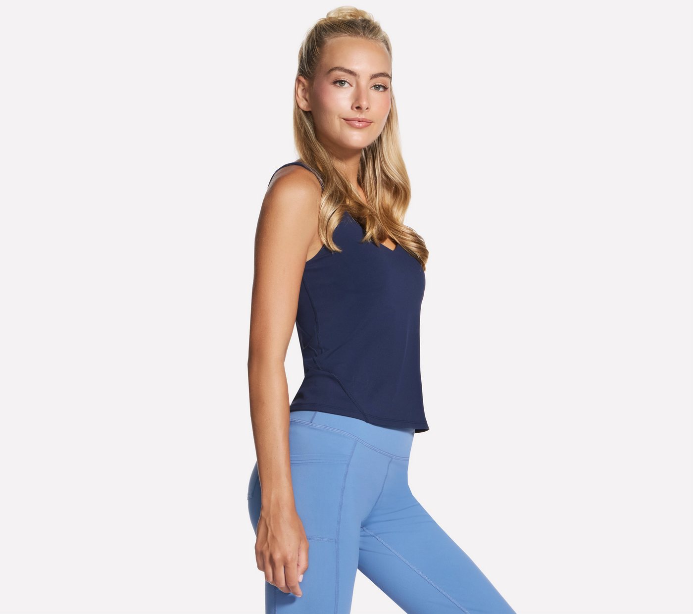 Skechers Sporttop GOWALK EVOLUTION TANK ärmelloser Schnitt, aus Nylon und Elasthan Bild 3