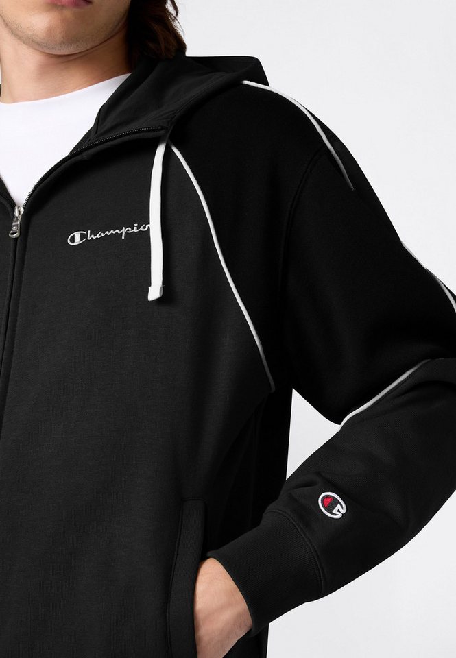 Champion Jogginganzug Terry Hooded Full Zip Sweatshirt (2-tlg), zweiteiliges Set, mit Kapuze, aus Baumwolle und Polyester Bild 3