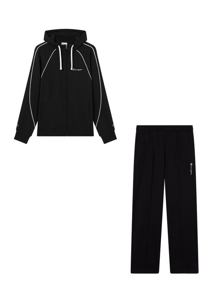 Champion Jogginganzug Terry Hooded Full Zip Sweatshirt (2-tlg), zweiteiliges Set, mit Kapuze, aus Baumwolle und Polyester Bild 5