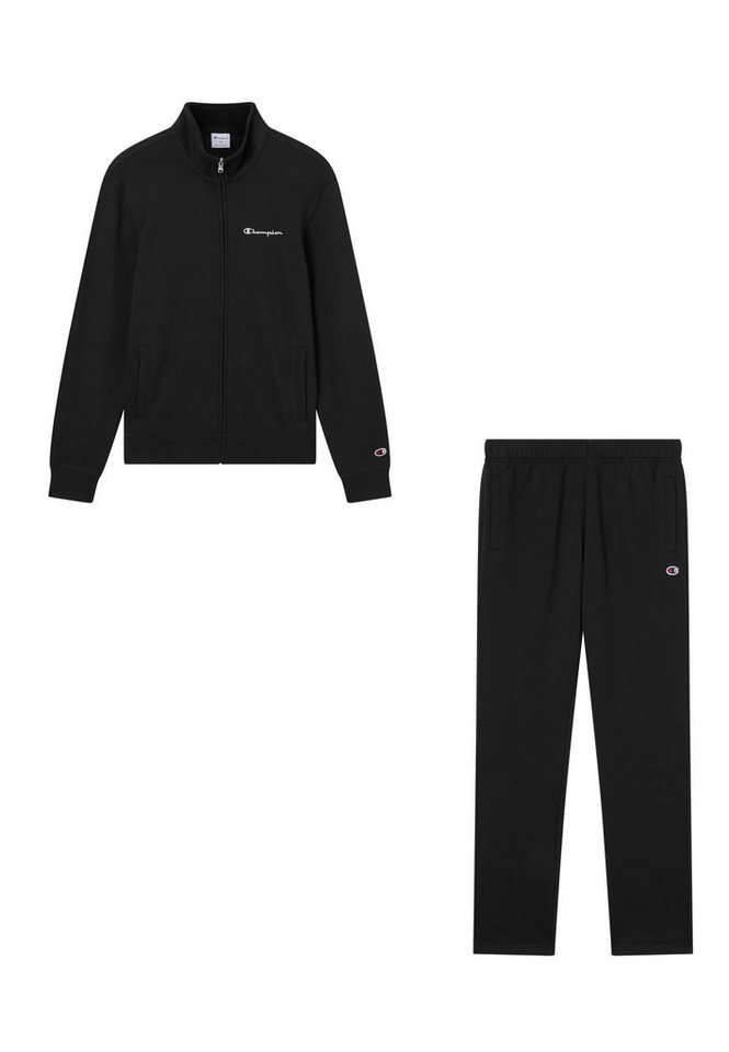 Champion Jogginganzug Terry Full Zip Sweatshirt (2-tlg), zweiteiliges Set, aus Baumwolle und Polyester, bequeme Passform