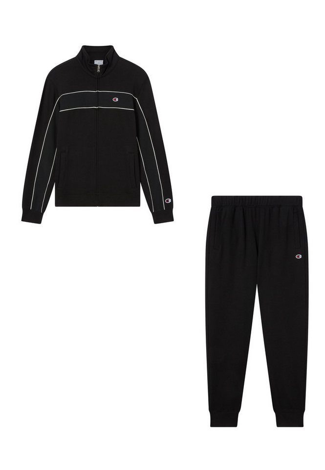 Champion Jogginganzug Terry Full Zip Sweatshirt (2-tlg), aus Baumwolle und Polyester, auch in großen Größen
