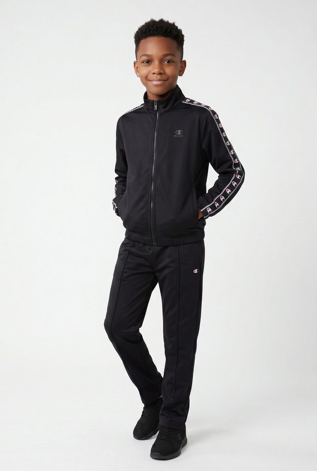 Champion Trainingsanzug SPORT INSPIRED tracksuit with tape (2-tlg), zweiteiliges Set, mit komfortabler Passform, aus Polyester