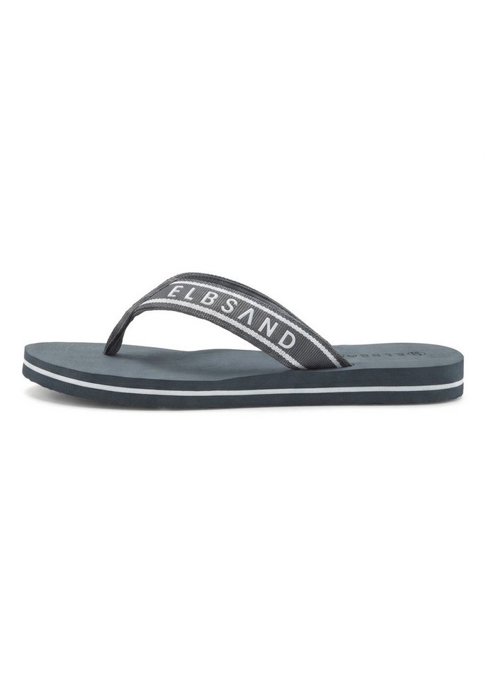 Elbsand Sandale, Badeschuh, Pantolette, Badelatsche, Flip Flop, Badeschlappe Badezehentrenner NEU Zehentrenner mit wasserabweisender und ultraleichter Sohle VEGAN Bild 5