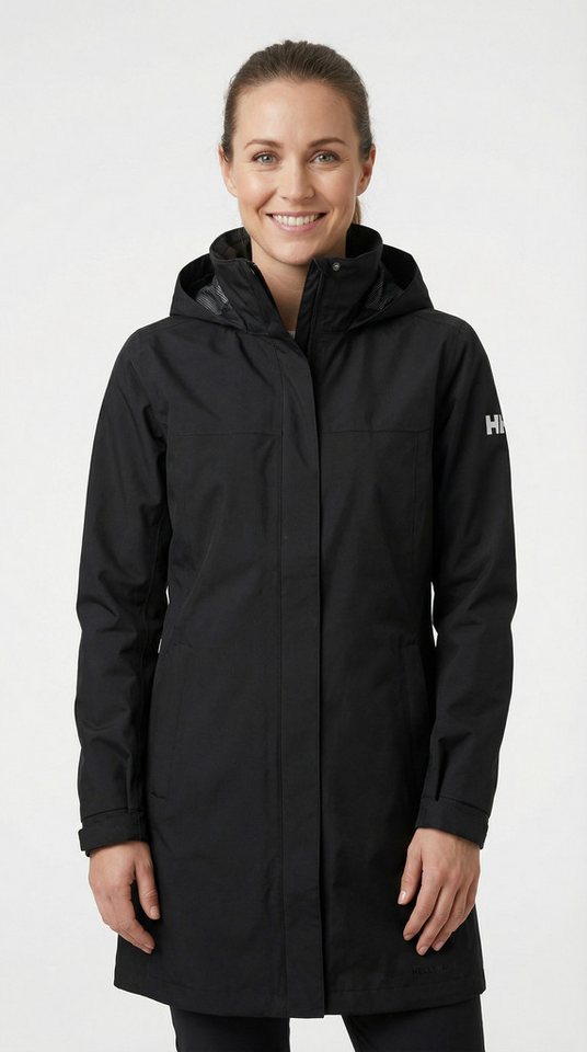 Helly Hansen Regenmantel W ADEN LONG COAT wasserdicht, winddicht, atmungsaktives Material, aus Polyester Bild 3