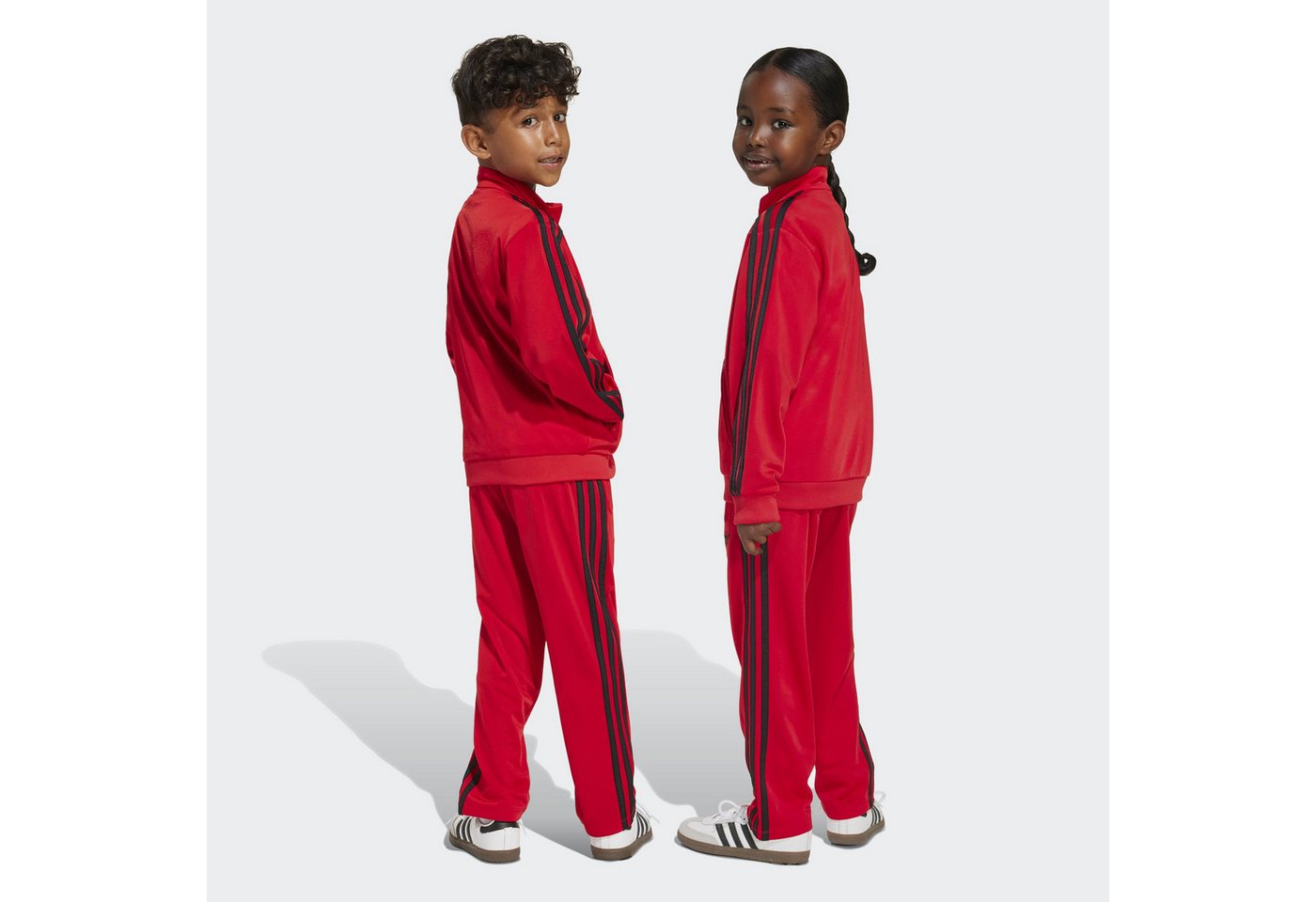 adidas Originals Trainingsanzug FIREBIRD (2-tlg), für Kinder, zweiteiliges Set, aus Polyester Bild 4