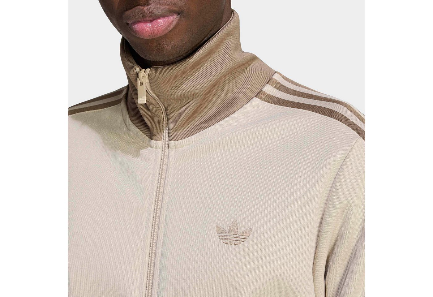 adidas Originals Trainingsjacke BECKENBAUER ORIGINALS mit Rundhalsausschnitt, aus Baumwolle und Polyester, in normaler Länge Bild 2