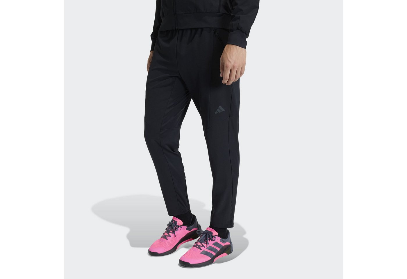 adidas Performance Sporthose D4T WORKOUT mit Climacool® Technologie, aus Polyester, normal-weiter Schnitt