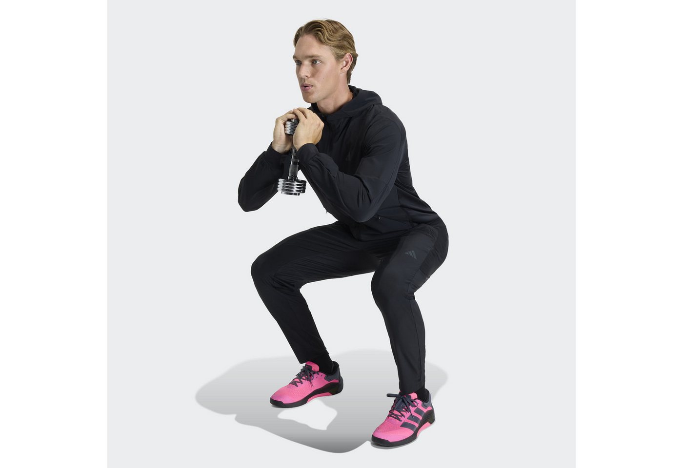 adidas Performance Sporthose D4T WORKOUT mit Climacool® Technologie, aus Polyester, normal-weiter Schnitt Bild 2
