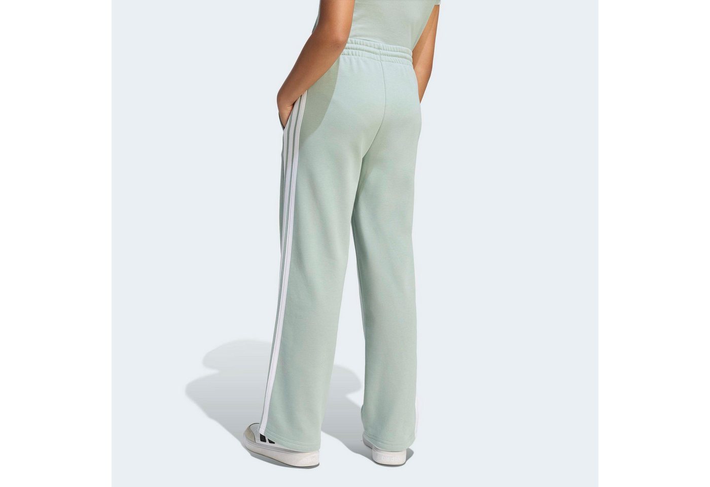 adidas Sportswear Sporthose ESSENTIALS für Kinder, aus Baumwolle, mit Gummizug, normal-weite Passform Bild 3