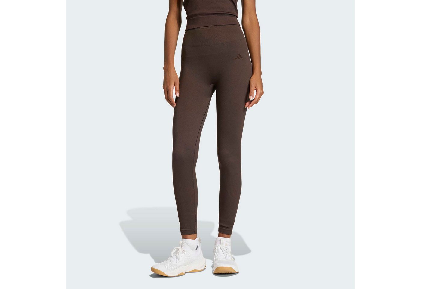 adidas Performance Trainingstights WE KNIT 1/1 L mit nahtlosem Strickmaterial, ohne Verschluss, stützende Passform Bild 4