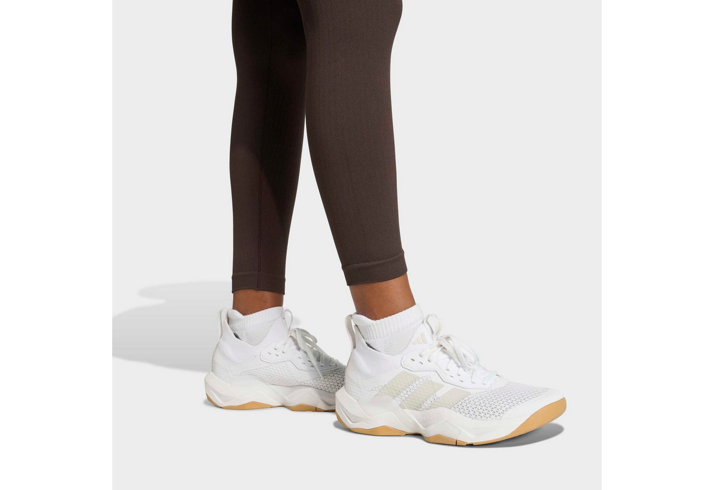 adidas Performance Trainingstights WE KNIT 1/1 L mit nahtlosem Strickmaterial, ohne Verschluss, stützende Passform Bild 5