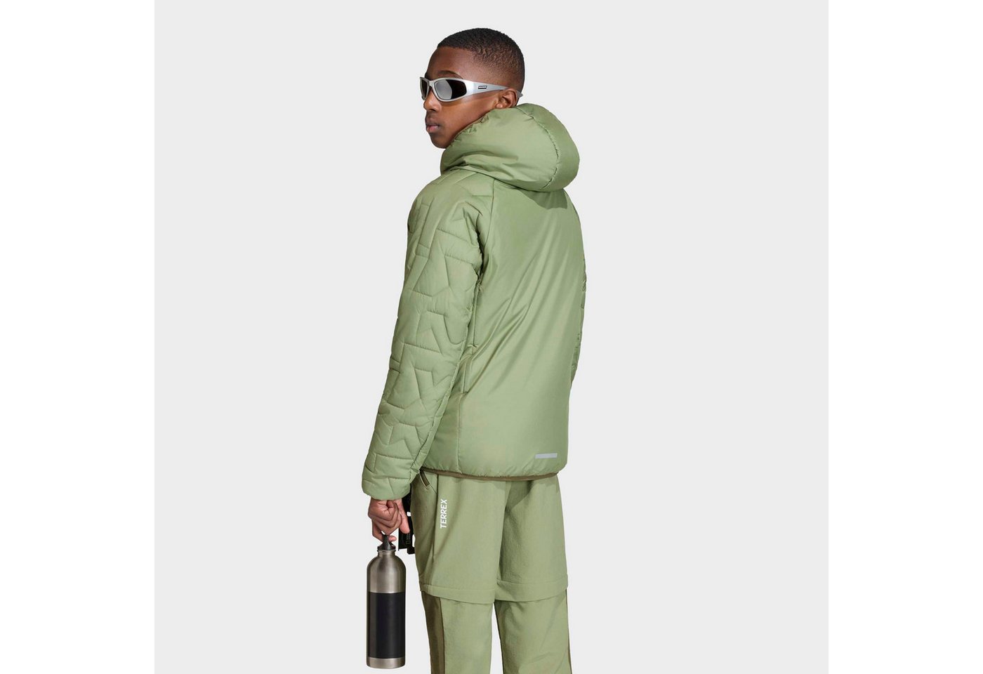 adidas TERREX Outdoorjacke KIDS XPERIOR CLIMAWARM GEFÜTTERTE für Kinder, mit durchgehendem Reißverschluss, aus Ripstop-Material Bild 3