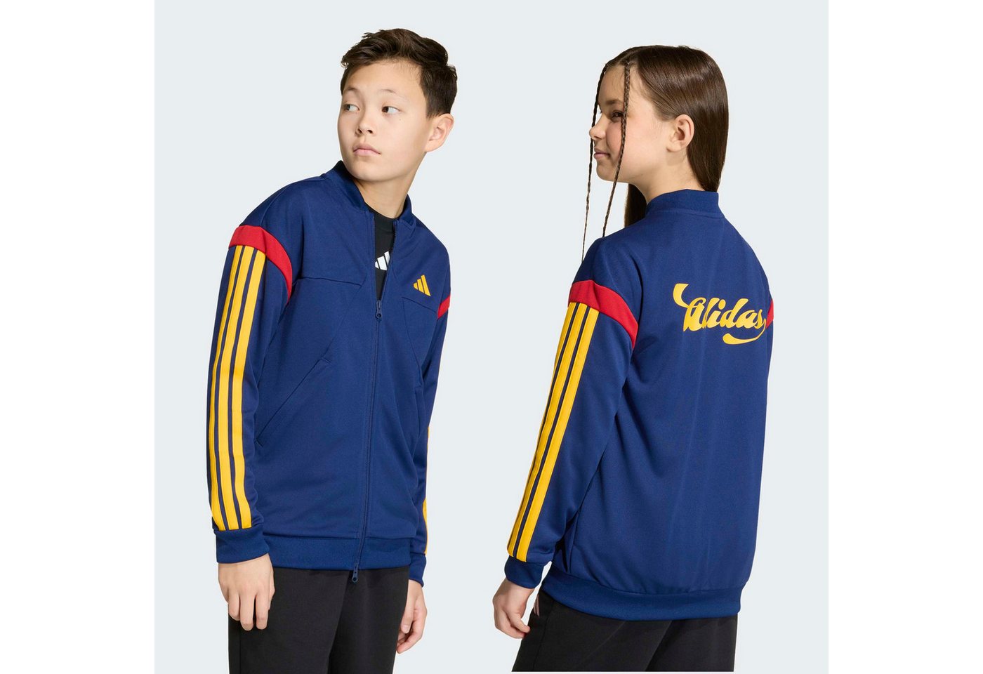 adidas Sportswear Trainingsjacke J HOT für Kinder, mit Reißverschluss, aus Polyester