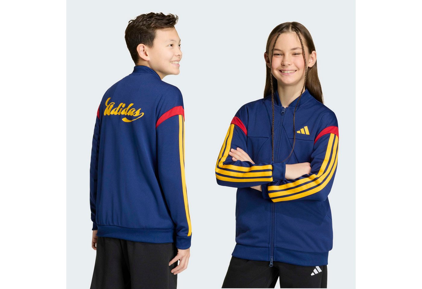adidas Sportswear Trainingsjacke J HOT für Kinder, mit Reißverschluss, aus Polyester Bild 3