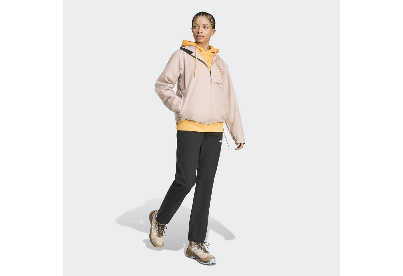 adidas TERREX Outdoorjacke MULTI 2 LAYER CLIMAPROOF für Erwachsene, mit sportlichem Stil, aus Polyester Bild 3