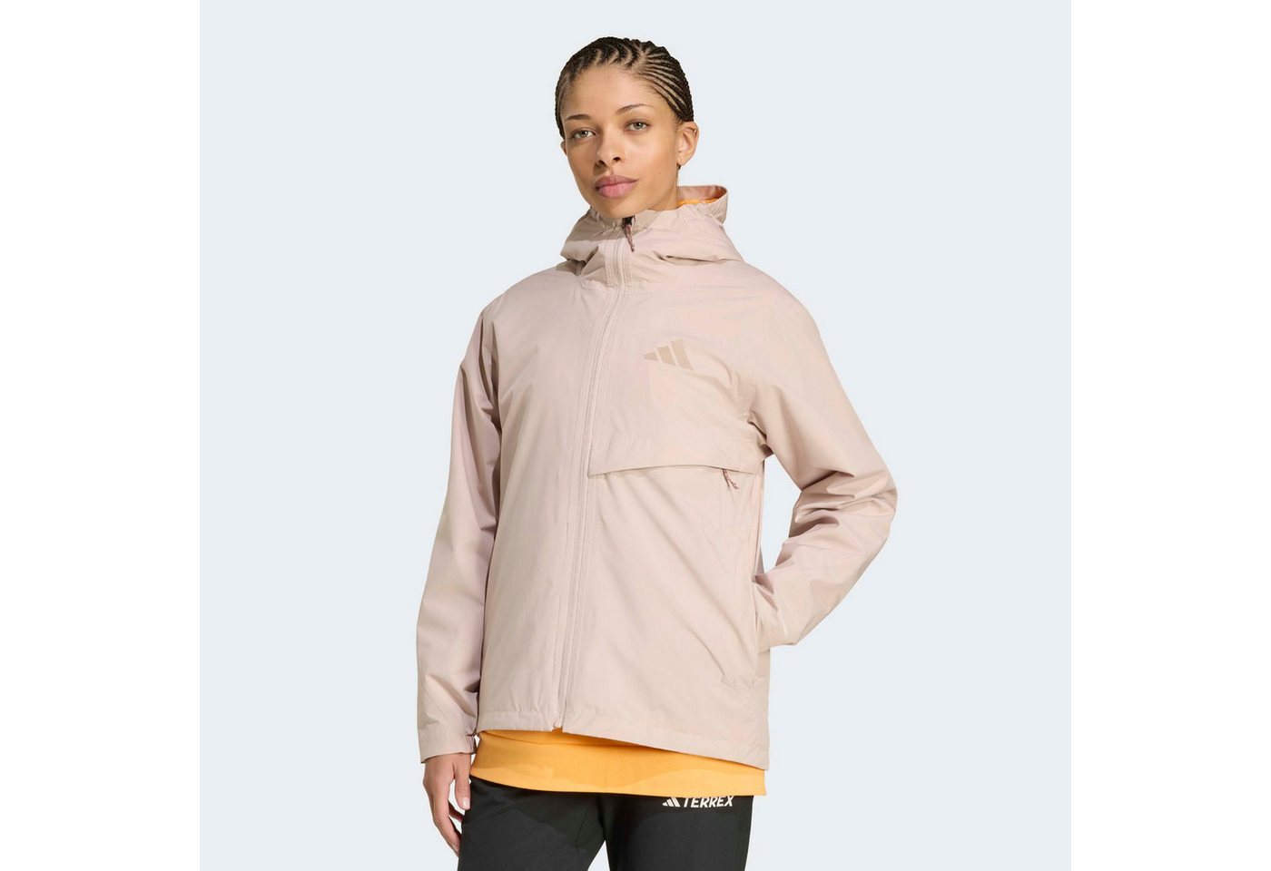 adidas TERREX Outdoorjacke MULTI 2 LAYER CLIMAPROOF für Erwachsene, mit sportlichem Stil, aus Polyester Bild 5