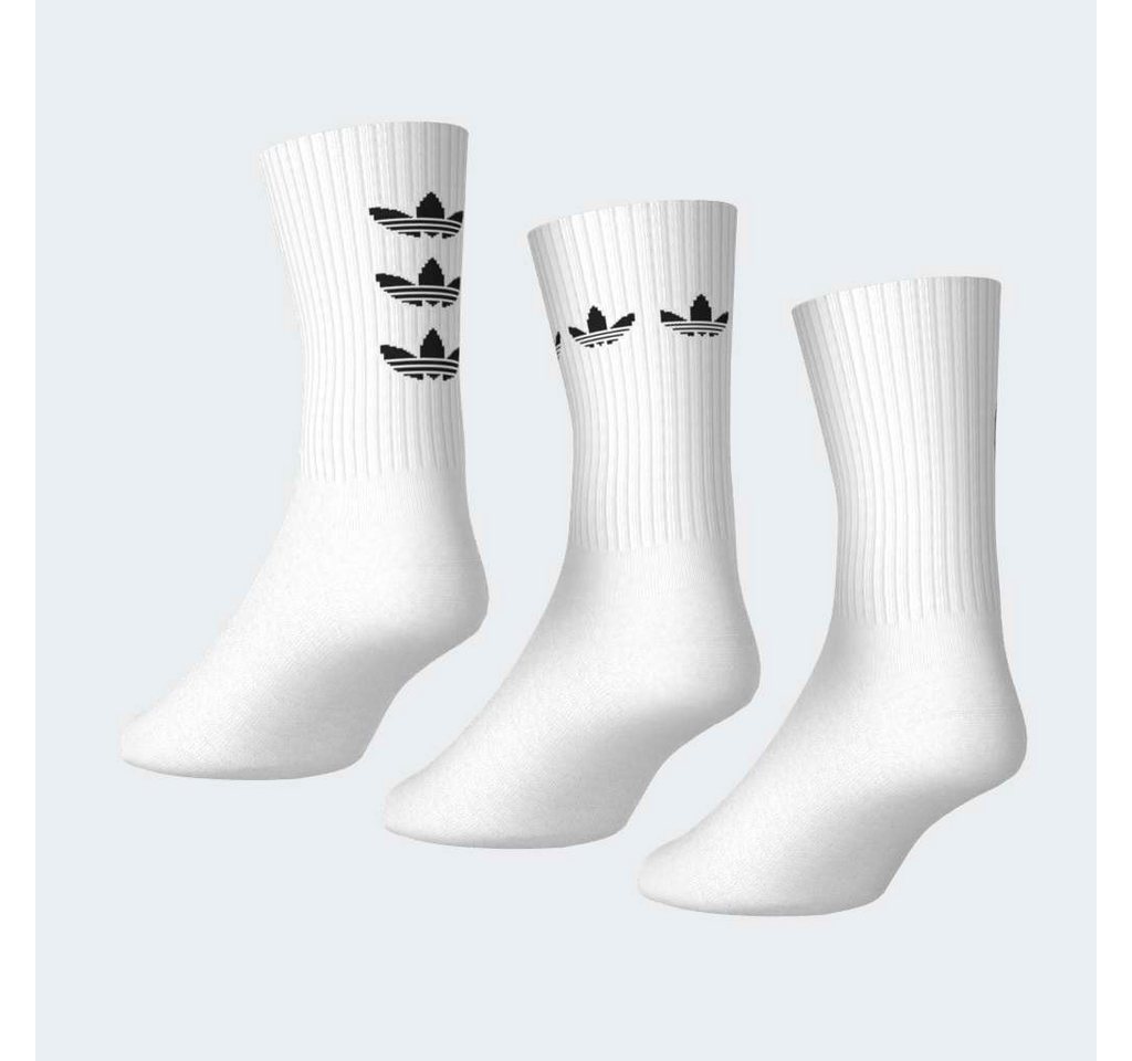 adidas Originals Sportsocken TREFOIL CREW 3P (3-Paar) für Erwachsene, im 3er-Set, neutraler Schnitt Bild 5