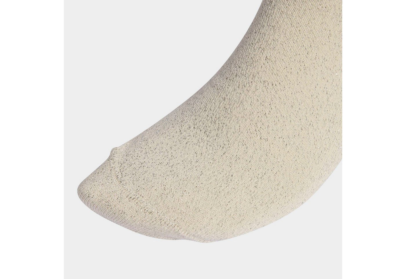 adidas Originals Sportsocken 3S GLITTER CR 2 (2-Paar) für Laufen, mit Rippbündchen, mit Glitzer auf 3-Streifen und Trefoil