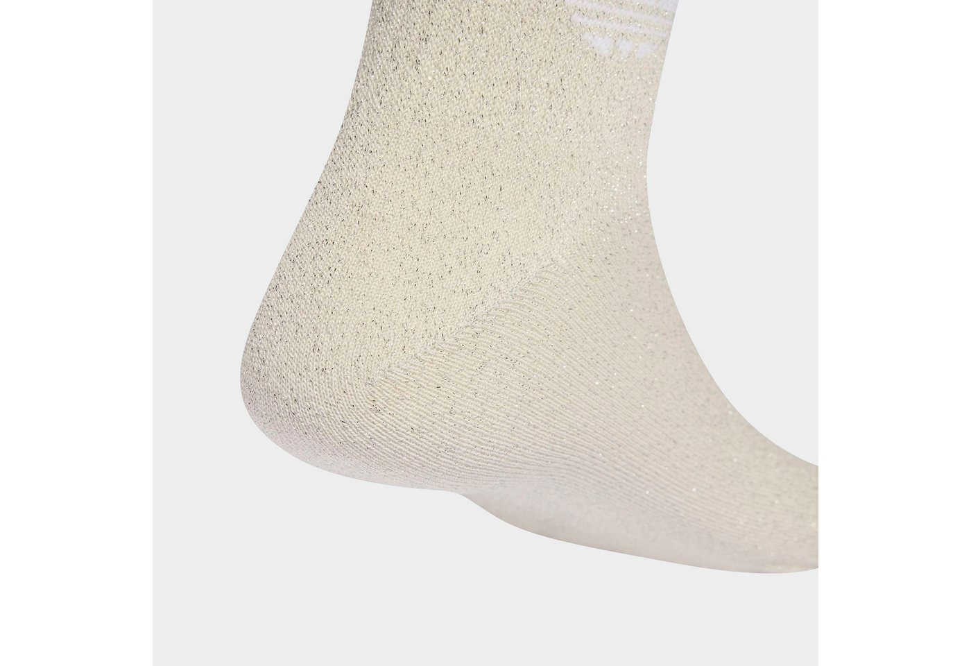 adidas Originals Sportsocken 3S GLITTER CR 2 (2-Paar) für Laufen, mit Rippbündchen, mit Glitzer auf 3-Streifen und Trefoil Bild 2