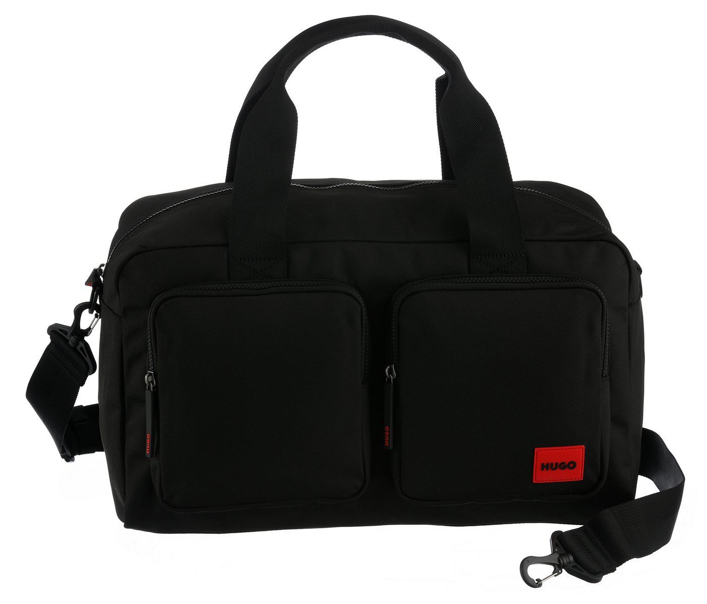 HUGO Weekender Ethon 3.0, Herren Reisetasche, Sporttasche, Travelling Bag mit zwei Vordertaschen