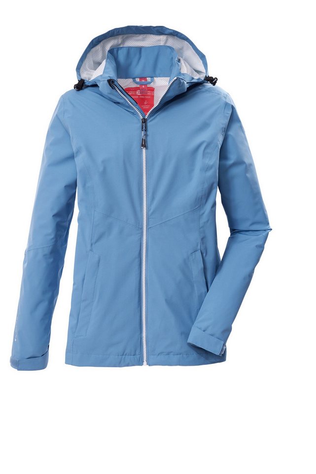 Killtec Outdoorjacke KOS 189 WMN JCKT mit verstellbarer, abnehmbarer Kapuze, atmungsaktiv, wasserdicht