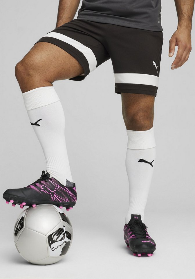 PUMA Trainingsshorts INDIVIDUALRISE SHORTS für Sportmode, mit atmungsaktiven Mesh-Einsätzen, modernes Design