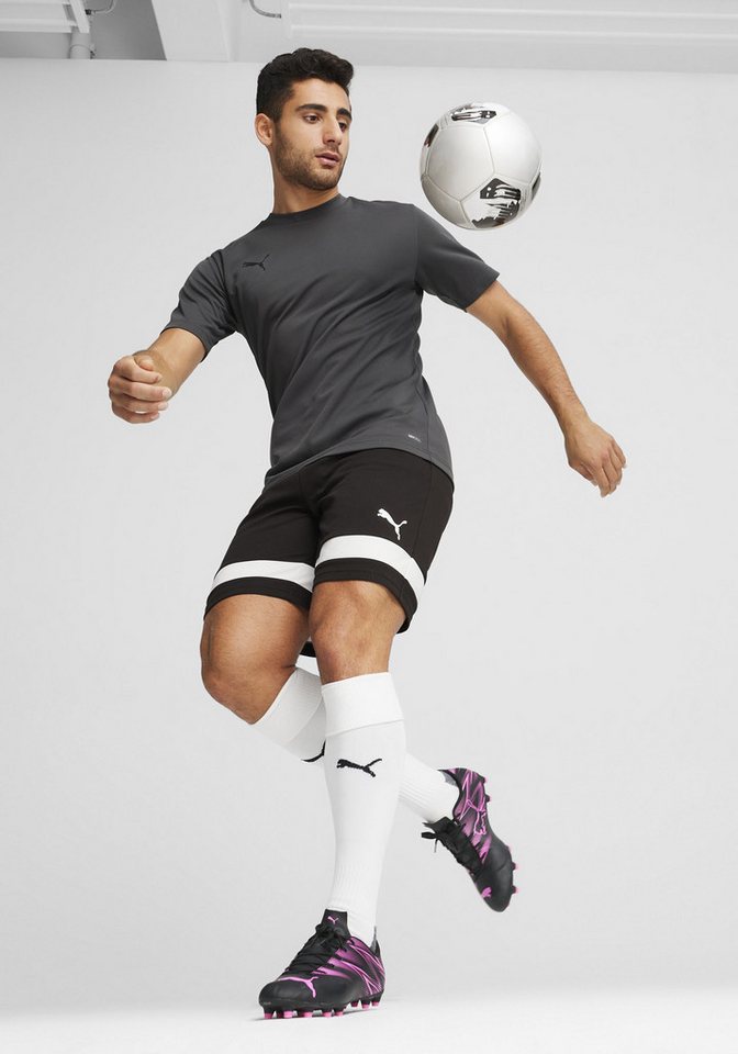 PUMA Trainingsshorts INDIVIDUALRISE SHORTS für Sportmode, mit atmungsaktiven Mesh-Einsätzen, modernes Design Bild 4