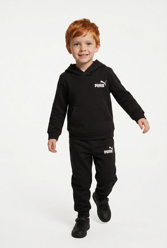 PUMA Trainingsanzug MINICATS LOUNGEWEAR SET TR INF (2-tlg), mit Kapuze Bild 2