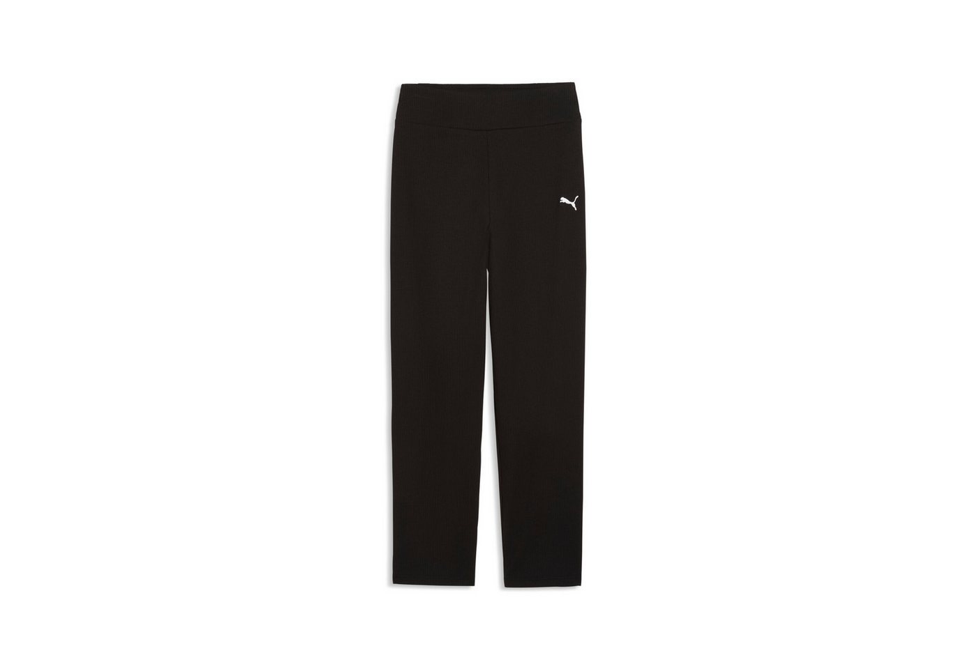PUMA Trainingshose ESS ELEVATED HIGH WAIST STRAIGHT LEG RIB PANTS G Regular Fit, sportlicher Stil, hoher Bund, gerades Bein Bild 2