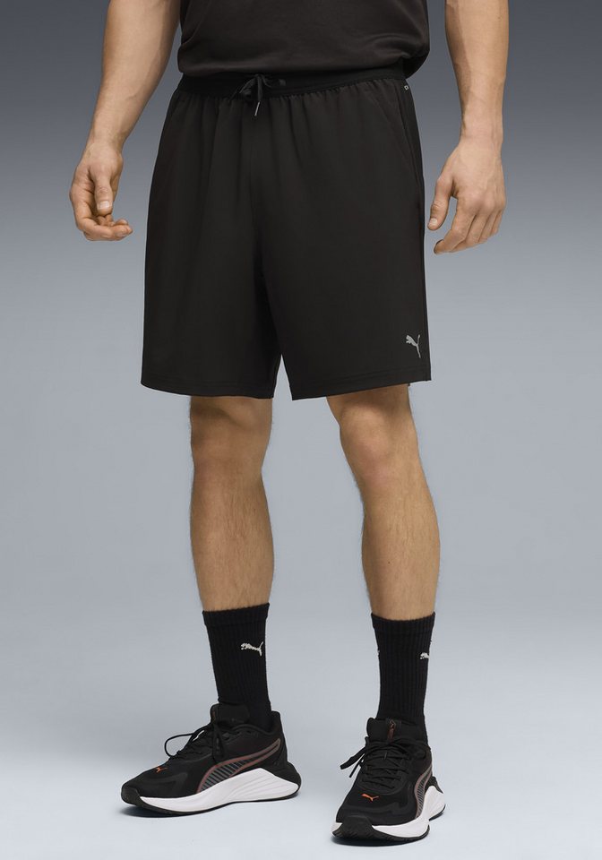 PUMA Trainingsshorts M PWRTRAIN FABRIC MIX SHORT Regular Fit, sportlicher Stil