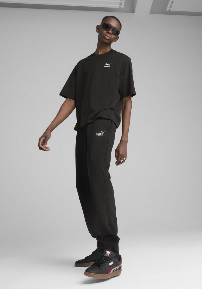 PUMA Trainingshose ESS 2 COLOR NO 1 LOGO SWEATPANTS FL CL Jogginghose, elastischer Bund mit innenliegendem Kordelzug