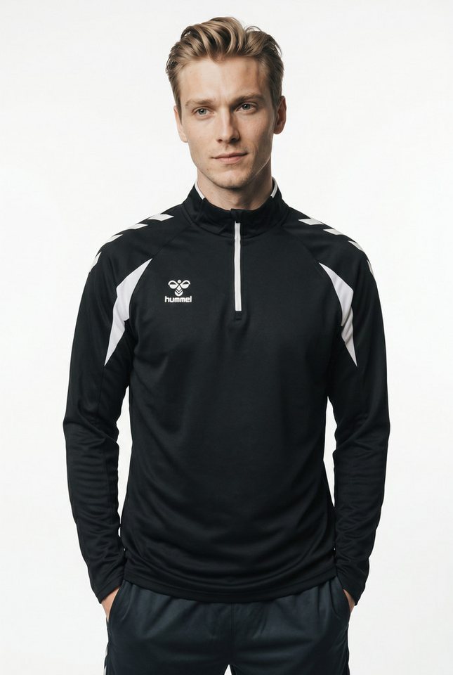hummel Trainingsshirt HMLCORE 2.0 HALF ZIP mit Reißverschluss, normale Passform, aus Polyester