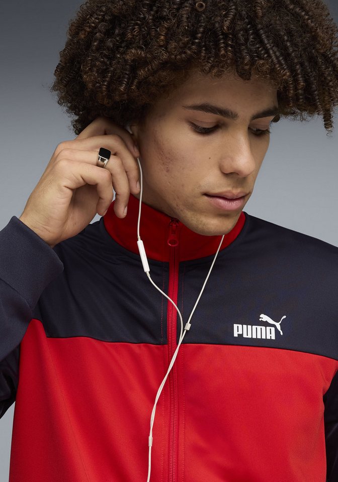 PUMA Trainingsanzug POLY COLORBLOCK SUIT (2-tlg), ohne Kapuze Bild 5